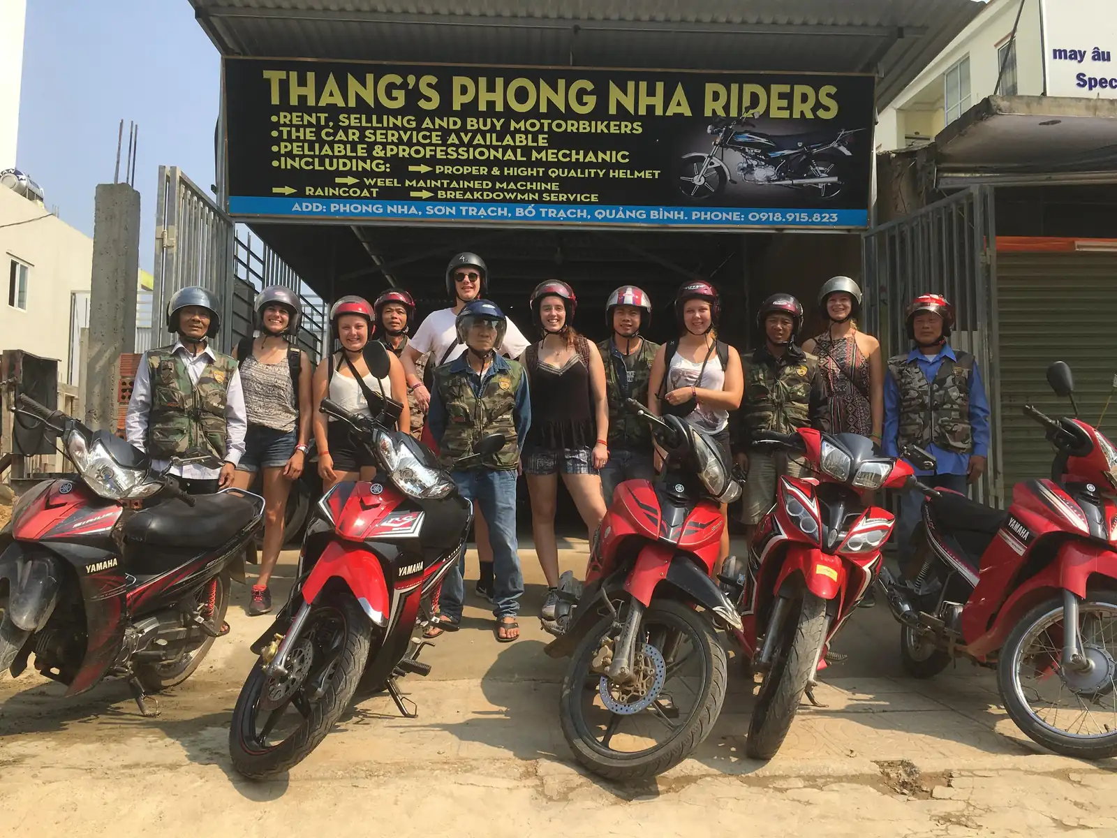 Motorbike loops, Phong Nha