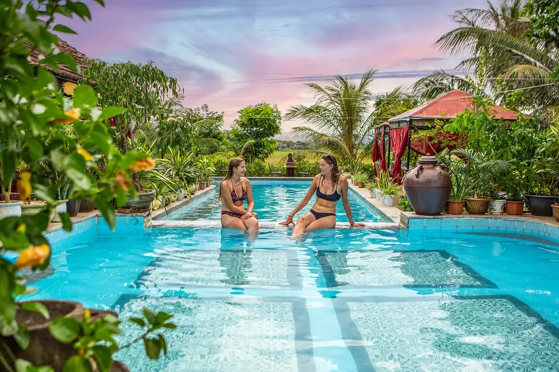 Phong Nha nightlife: bars, hostels and what evenings are like: Swim and unwind by our poolside bar.