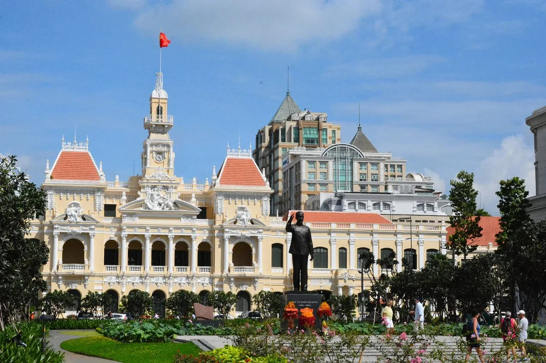 Ho Chi Minh City: City Hall, Saigon, Vietnam Photography Tours to Saigon, Vietnam