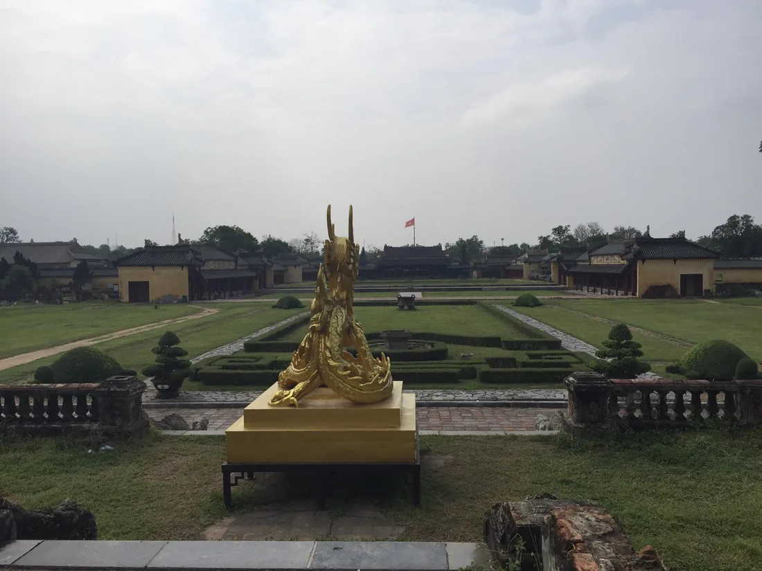 La ciudadela imperial de Hue, la parada habitual al sur de Phong Nha.